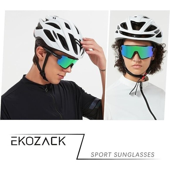 Cycling Sunglasses for Driving Fishing Mountain Bike Baseball, UV Protection - Picture 4 of 5